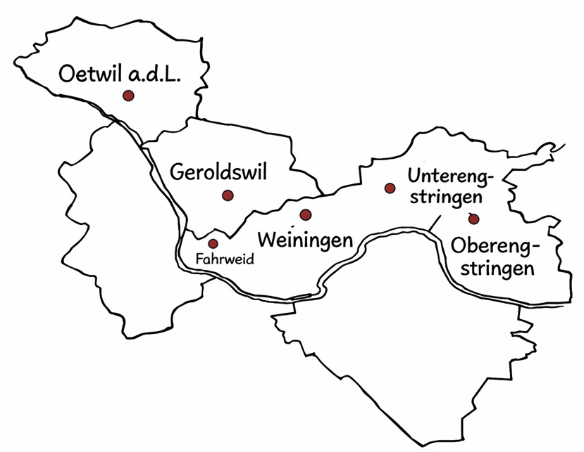 Einzugsgebiet Cevi Weiningen-Geroldswil